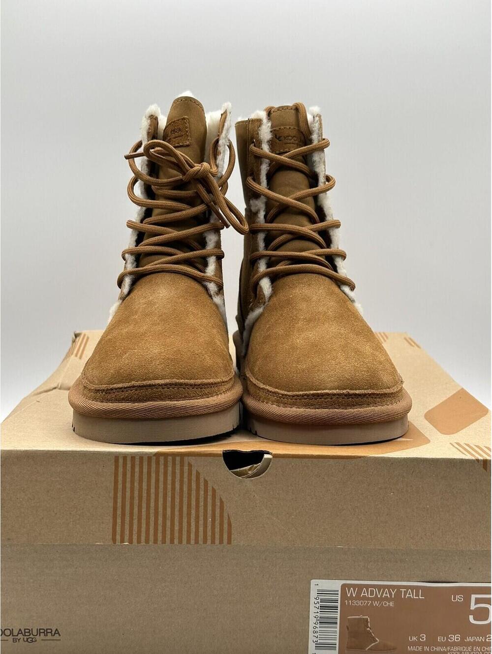 Koolaburra by UGG ADVAY Tall Boot Chestnut  Women’s Size 5 NEW IN BOX